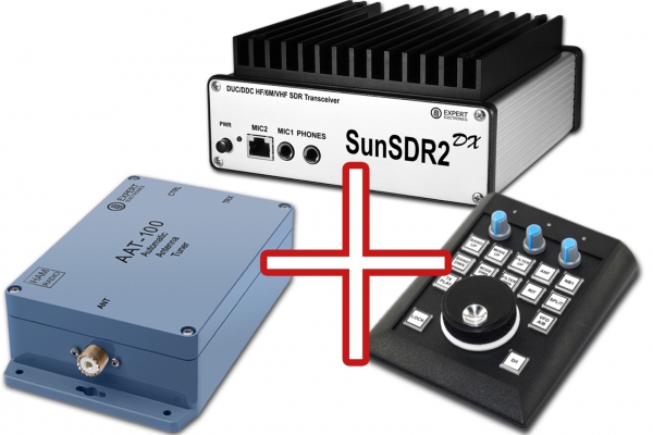 SunSDR2 DX + AAT-100 + E-Coder2